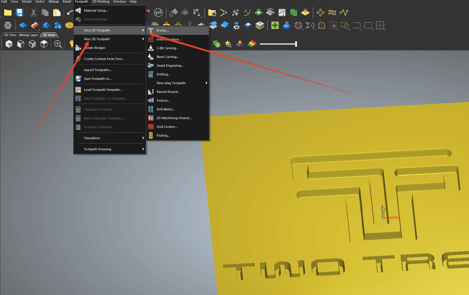 CNC software | TWOTREES Wiki